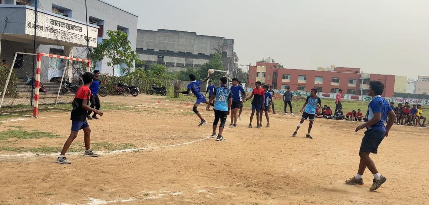 हैंडबॉल प्रतियोगिता में दोनों वर्गों में हरदा टीम बनी विजेता