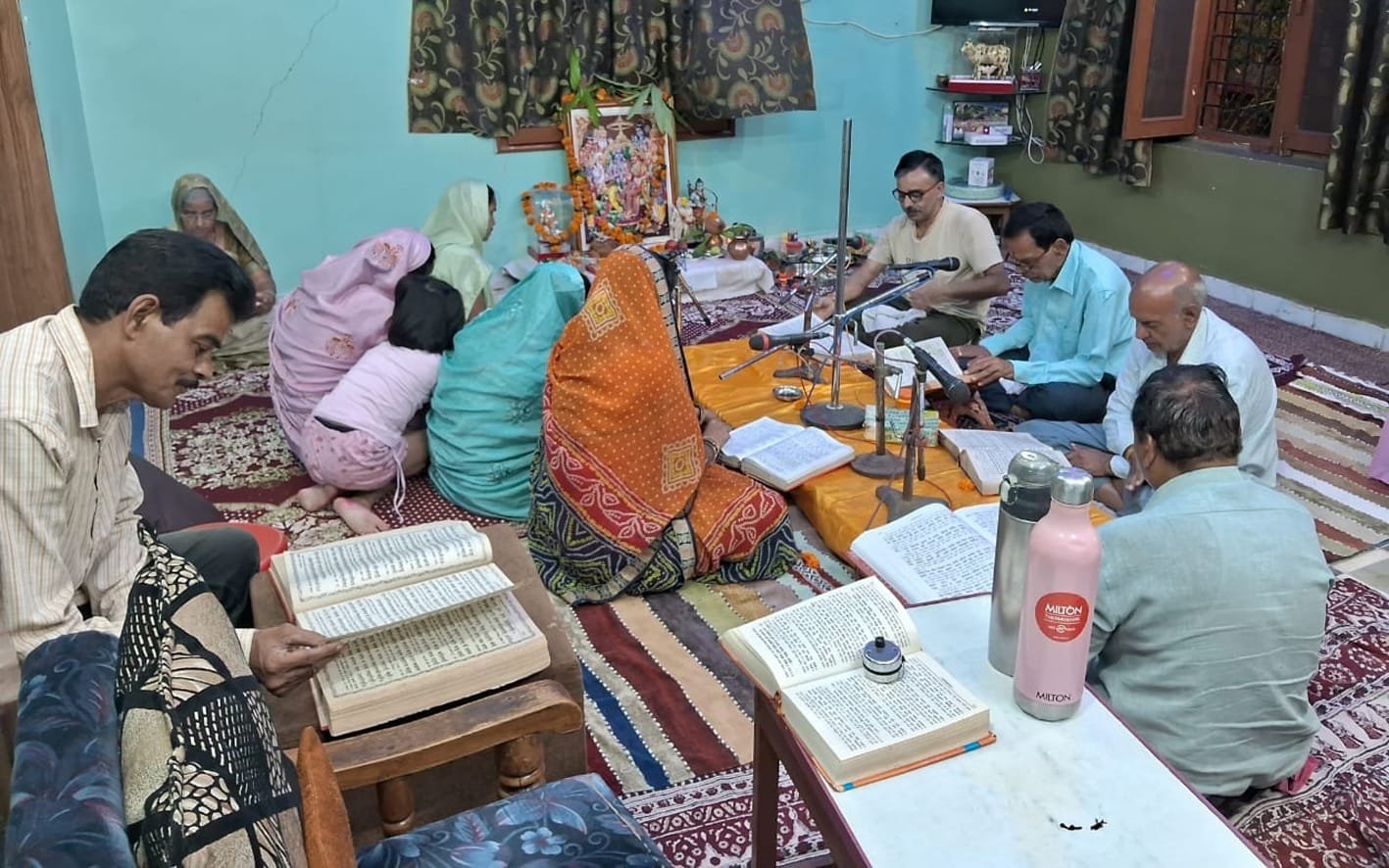 श्रीरामशरणम में अखंड रामायण पाठ और भंडारे का आयोजन