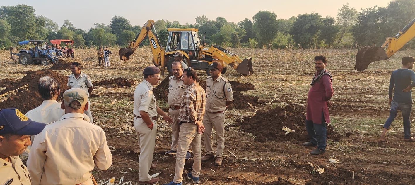 लटेरी में निगम क्षेत्र की 52.300 हेक्टेयर भूमि से हटाया अतिक्रमण, लगाई थी बागड़