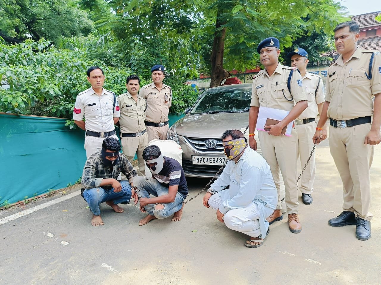 गांजा तस्कर खलील गिरफ्तार