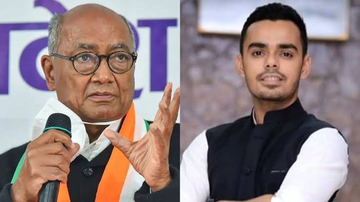 दिग्विजय वर्सेस कार्तिकेय – बयानों से गर्माई राजनीति, कार्तिकेय के बयान पर दिग्विजय ने किया था ट्विट