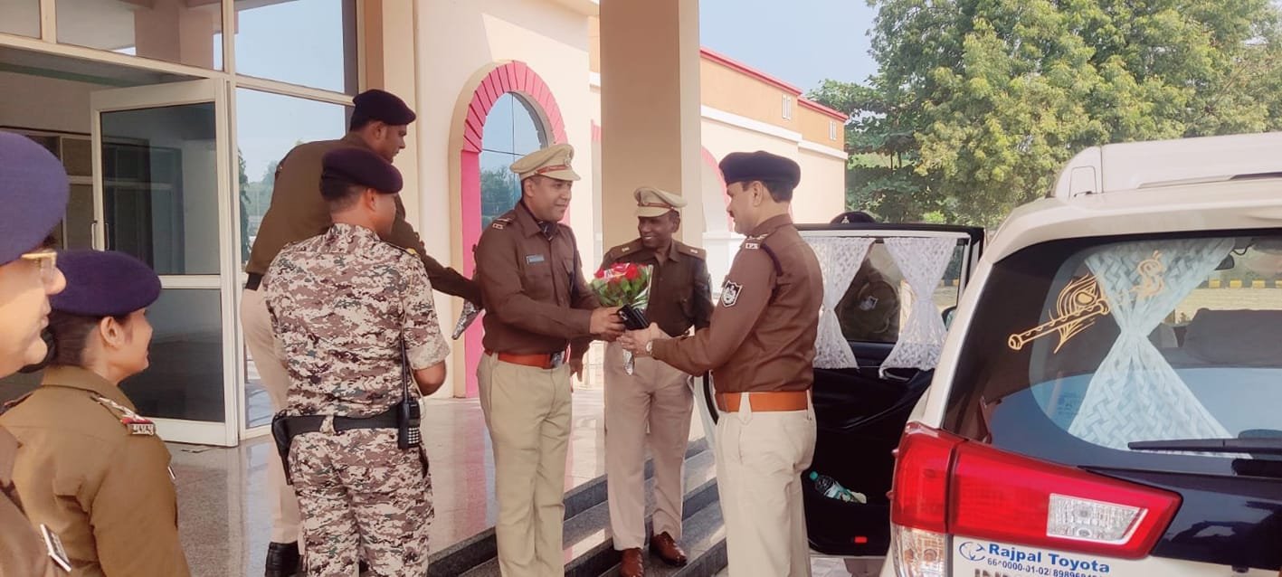 आईजी मिथिलेश शुक्ला ने किया हरदा जिले का निरीक्षण