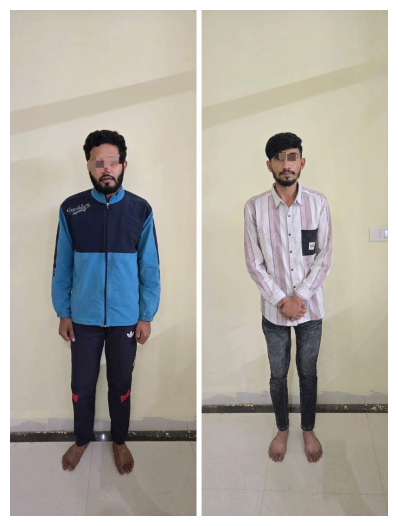 बिना मेहनत किये पुलिस की झोली में आ गिरे दो एनडीपीसी एक्ट के आरोपी, 17 ग्राम ब्राउन शुगर जप्त