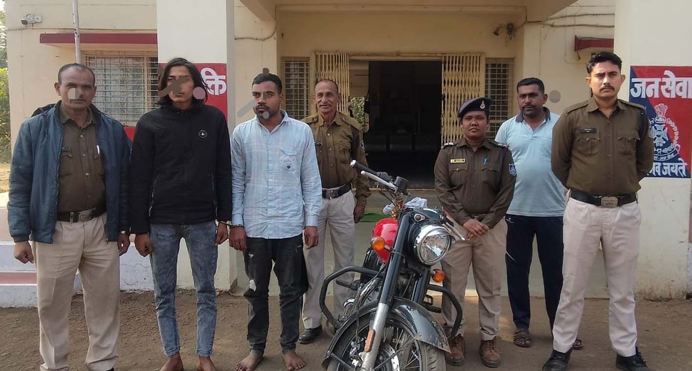 55 हजार की एमडी ड्रग्स के साथ दो आरोपी गिरफ्तार