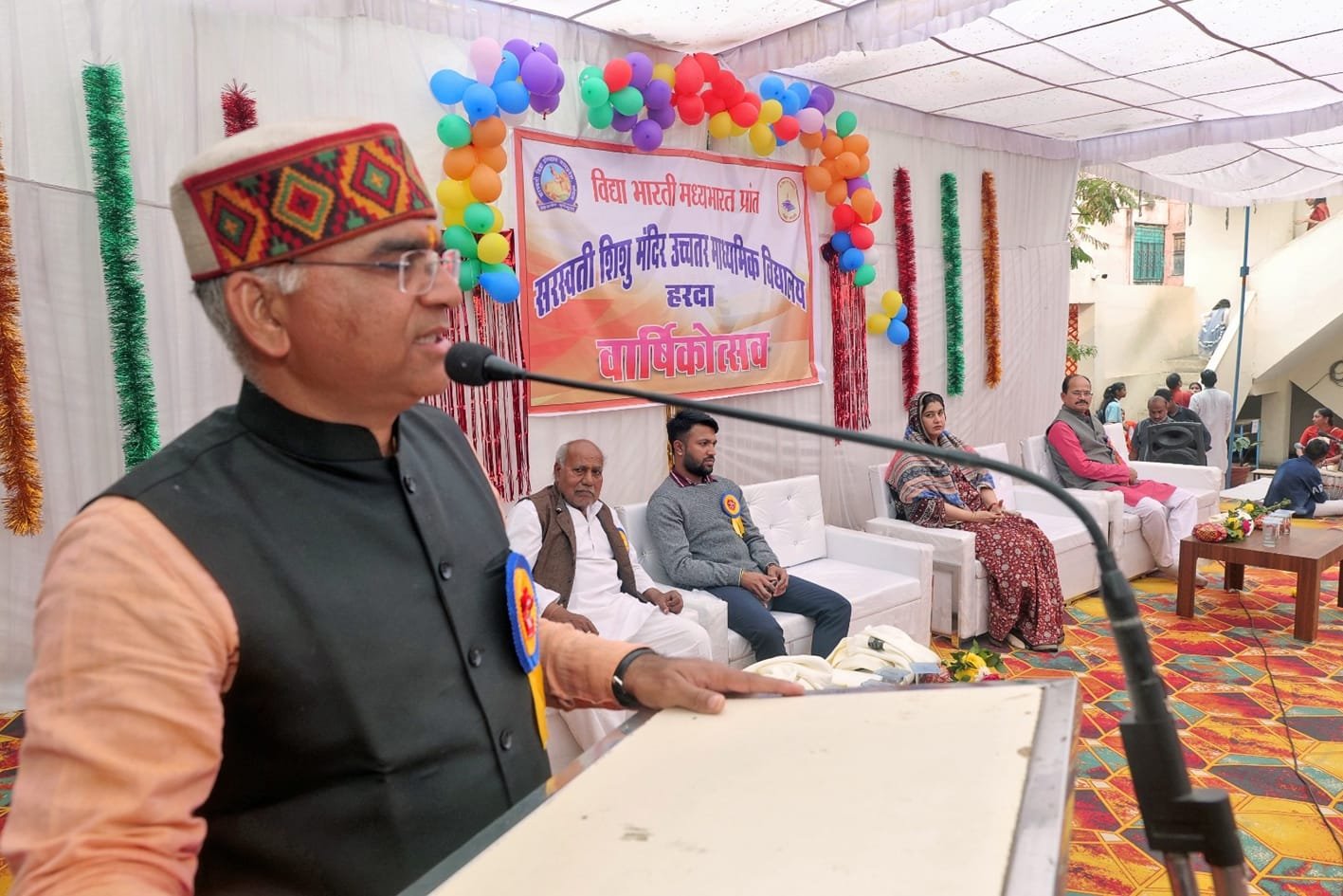 सरस्वती शिशु मंदिर ने मनाया वार्षिकोत्सव