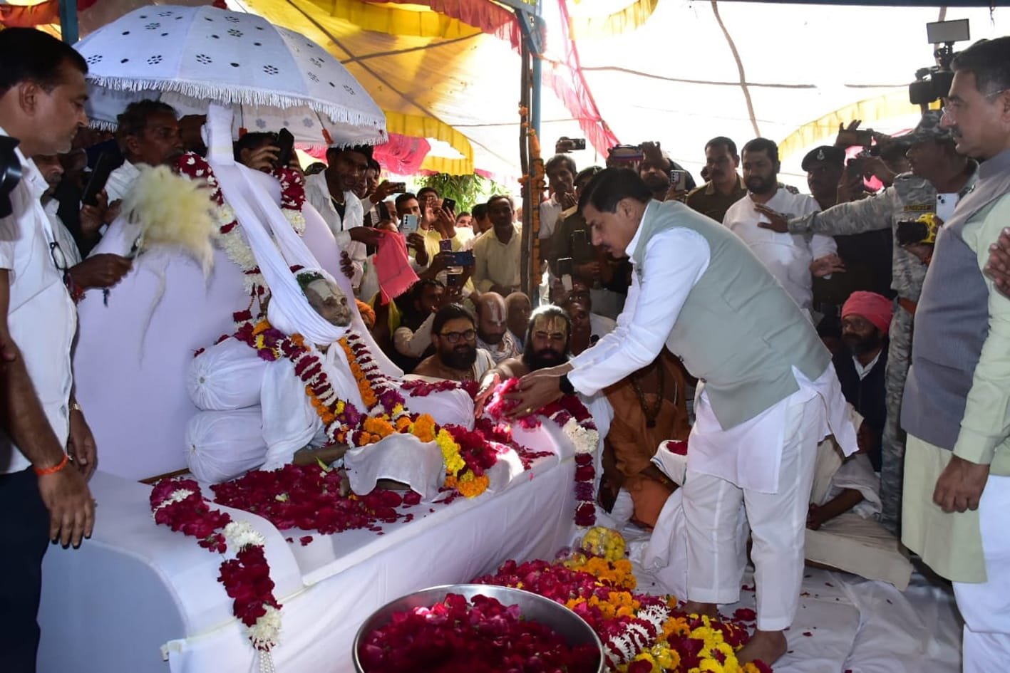 निमाड़ के संत सियाराम बाबा पंचतत्व में विलीन