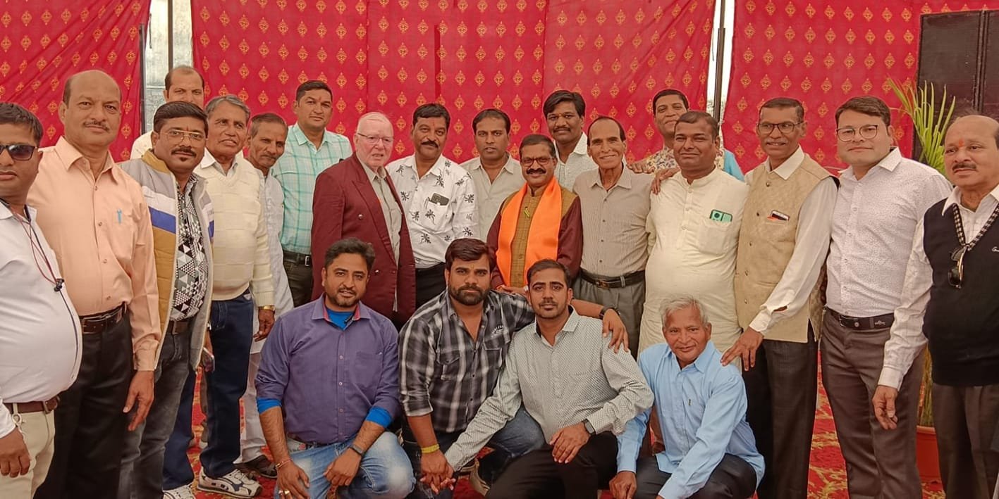 गुरव समाज कल्याण संघ के पदाधिकारी इंदौर में आयोजित कार्यक्रम में हुए शामिल