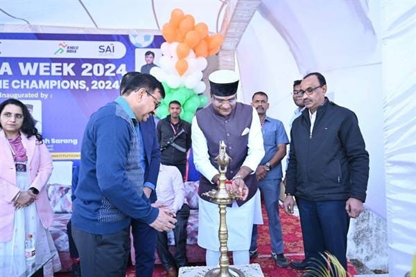 खेल एवं युवा कल्याण मंत्री श्री सारंग ने किया फिट इंडिया वीक 2024 का शुभारंभ