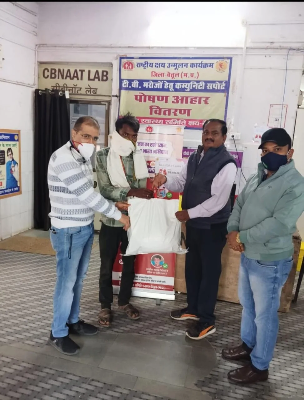 100 दिवसीय निक्षय शिविर अभियान : जिले में 2 लाख 370 व्यक्तियों  की गई स्क्रीनिंग