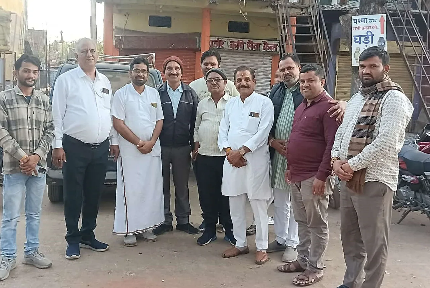 नर्मदा पर्यावरण संरक्षण परिक्रमा यात्रा का नगर में हुआ स्वागत
