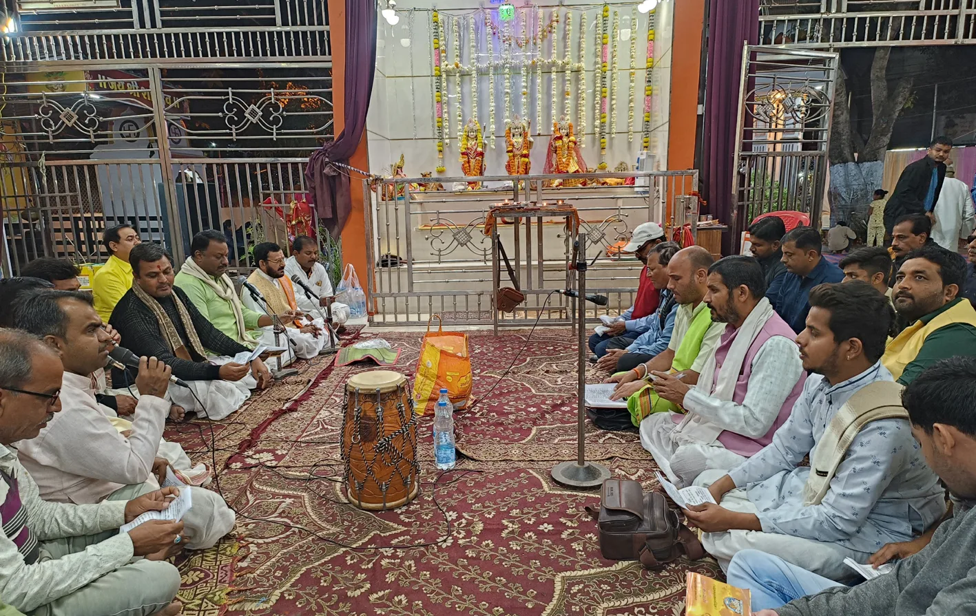 जय श्रीराम के जयकारे से भक्तिमय हुआ वातावरण