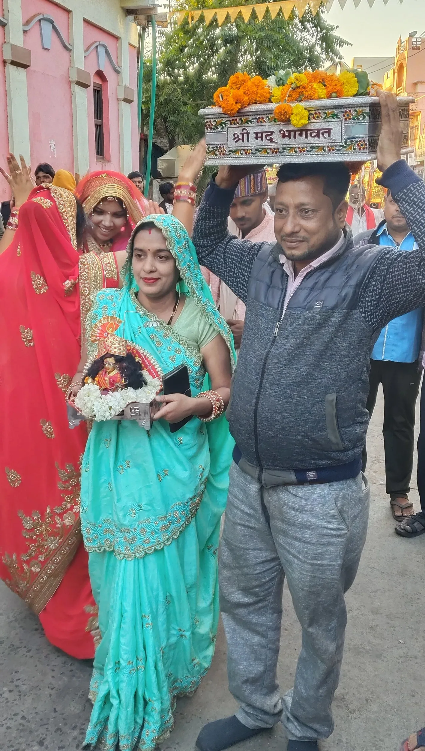 भागवत कथा परायण का समापन