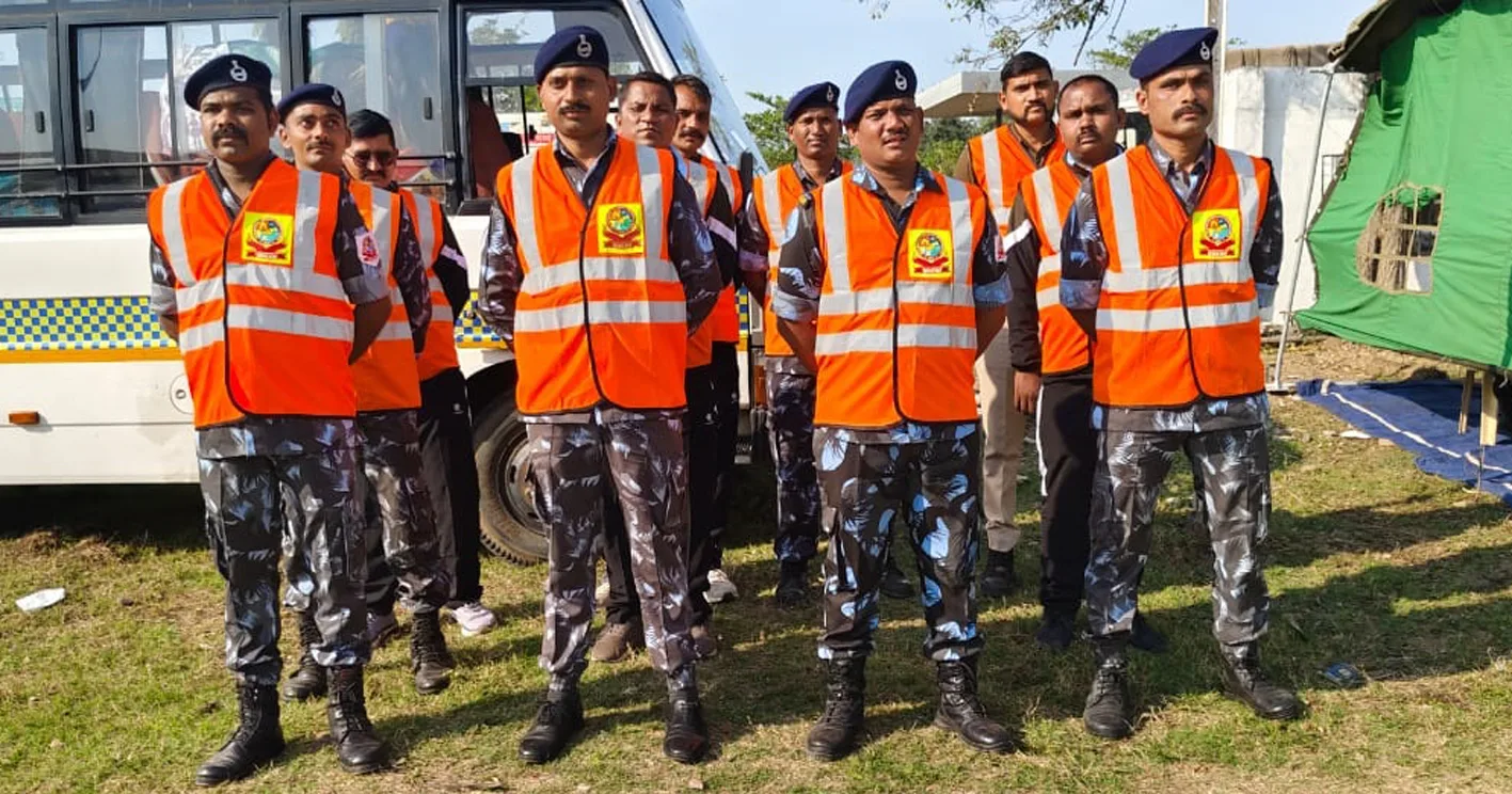 एसडीईआरएफ और एनडीआरएफ टीम ने किया मॉकड्रिल  