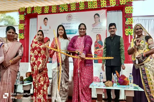 महिला बाल विकास मंत्री सुश्री भूरिया ने झाबुआ में किया मोटी आई शुभंकर को लांच