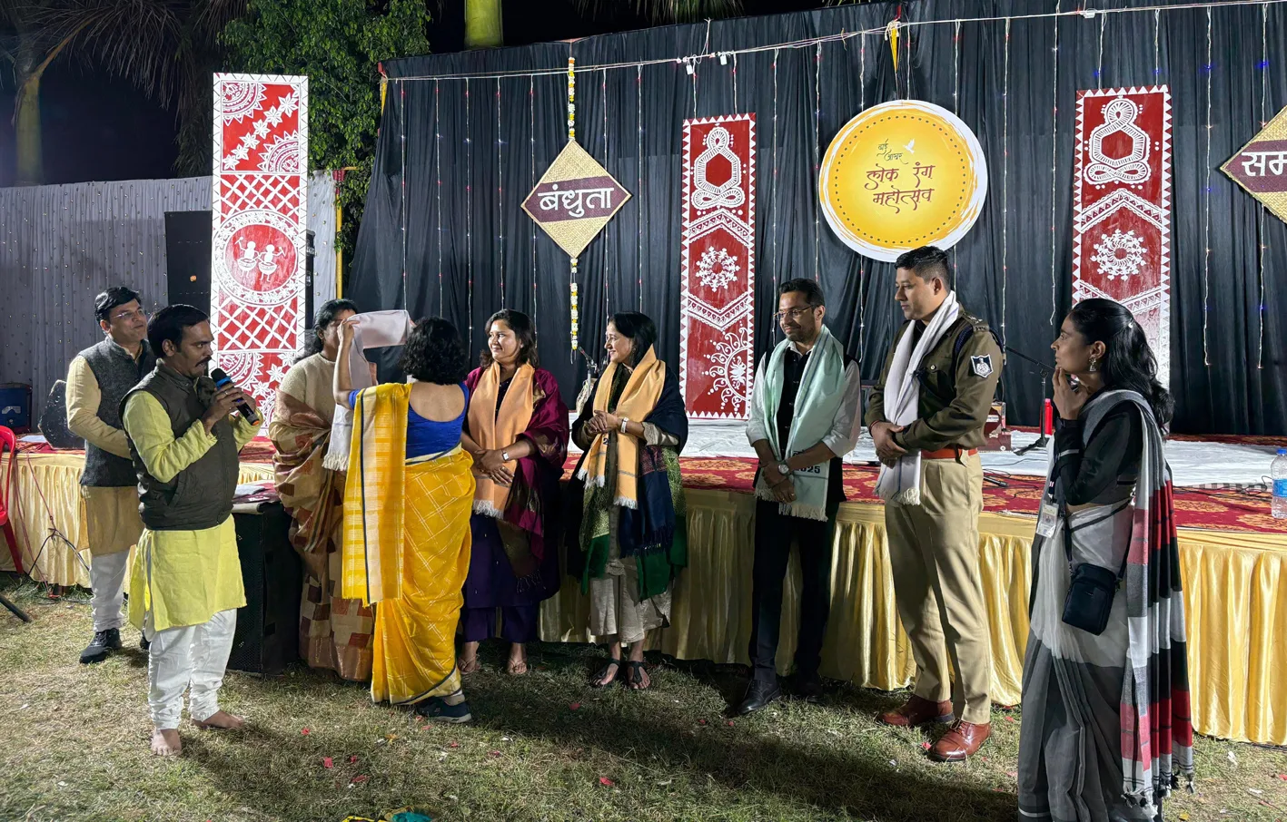 चार दिवसीय ढाई आखर लोकरंग महोत्सव का शुभारंभ