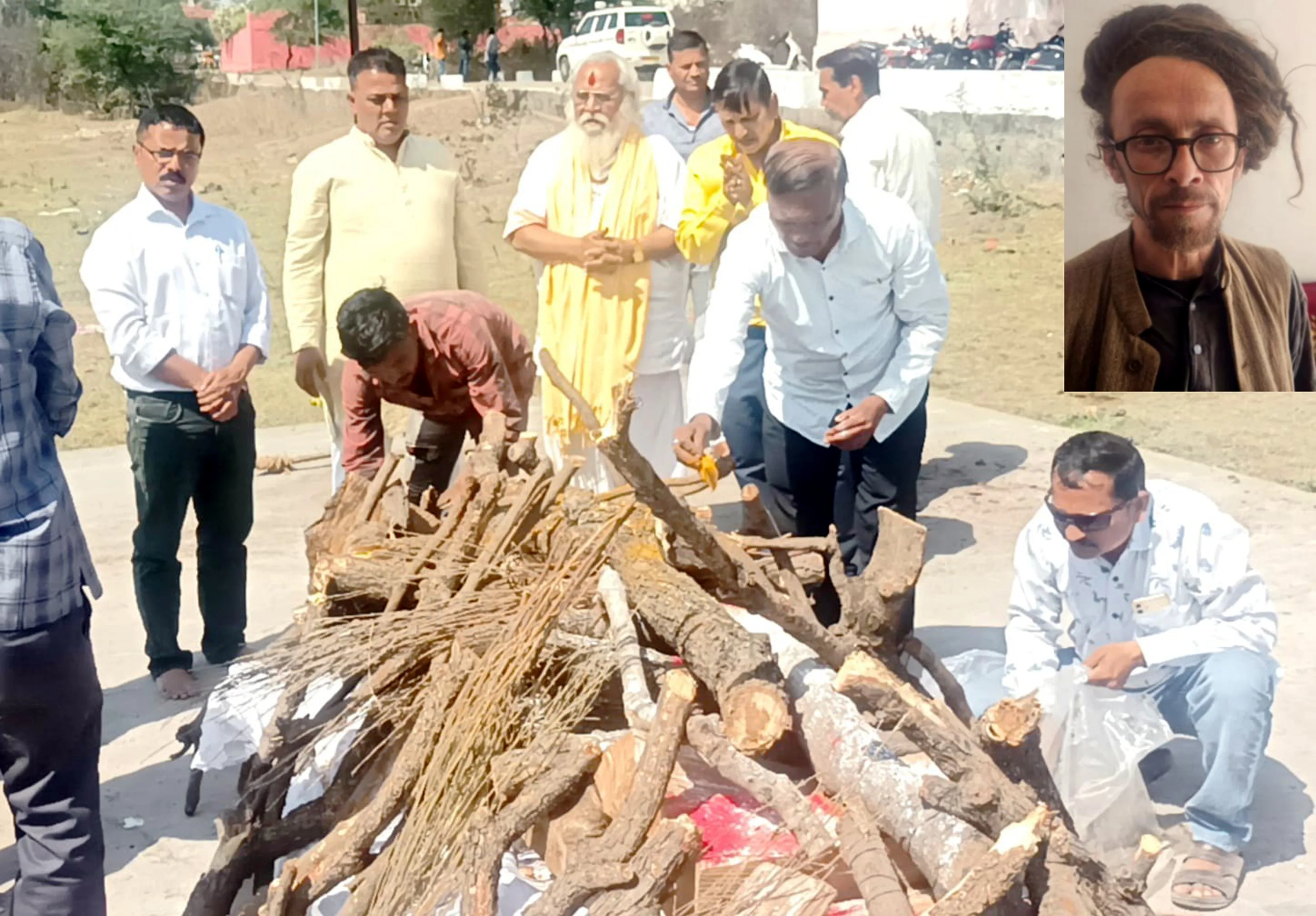 सनातन के संस्कार ओढ़कर खंडवा से यमलोक गया फ्रांस का स्टीफन
