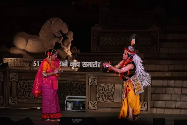 नृत्य के रूप में मंच पर साकार हुआ संस्कृति का सौंदर्य, ईश्वर की वंदना, कथा-कहानियों और परंपराओं का जगमगाया संसार
