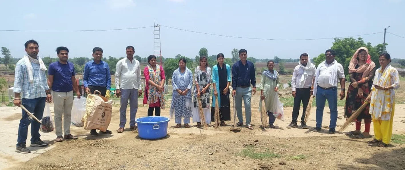विश्व पर्यावरण दिवस पर चलाया सफाई अभियान  