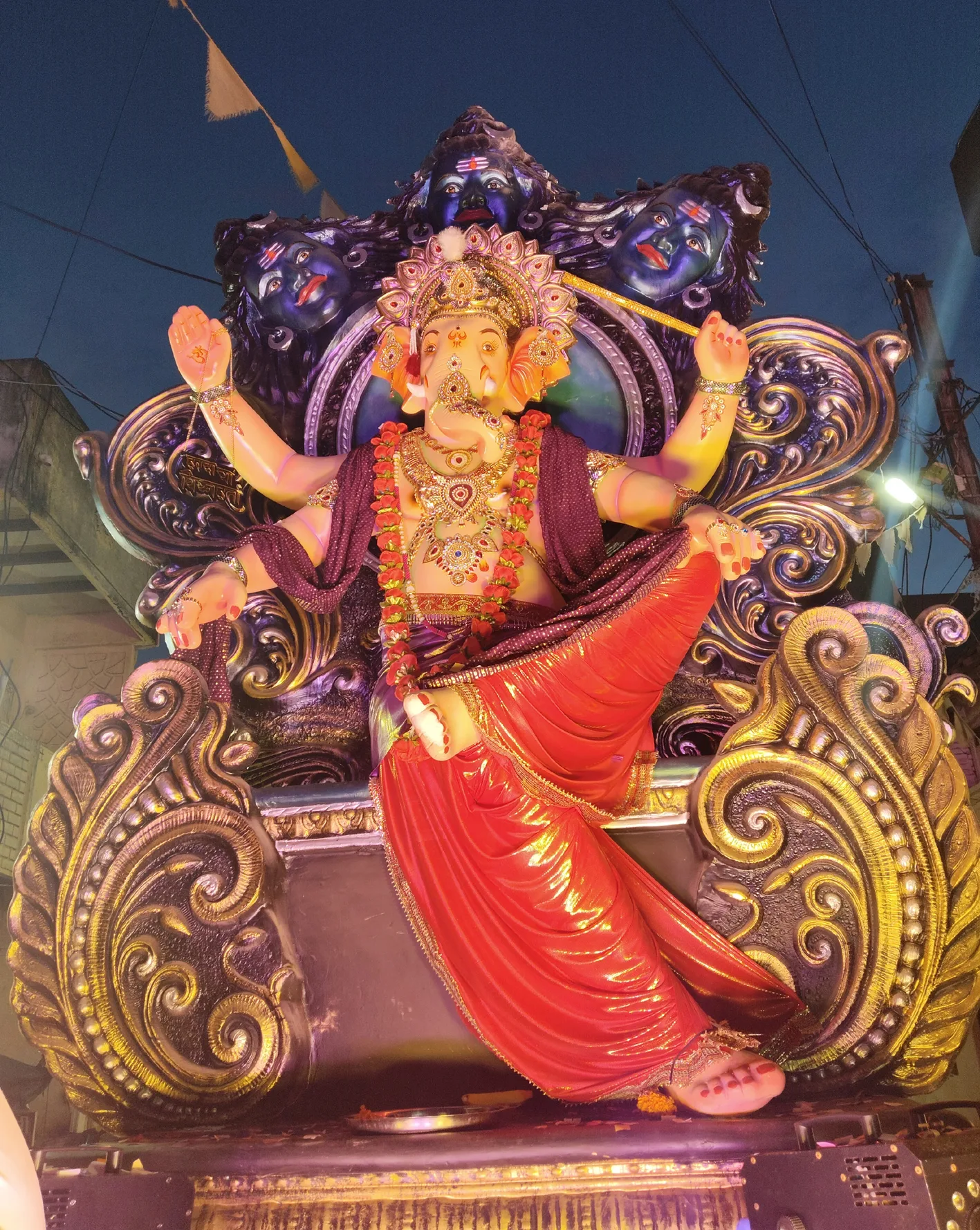 खेड़ीपुरा से निकली भगवान गणेश की भव्य शोभायात्रा