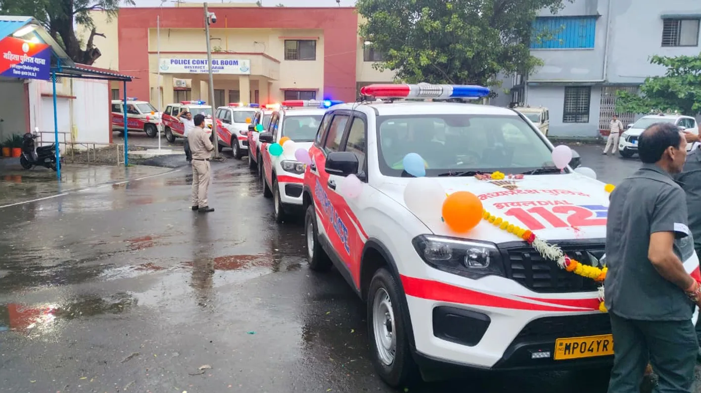 हरदा जिले को मिले 8 नए डायल-112 वाहन, आपात सेवाएं होंगी और अधिक सुलभ