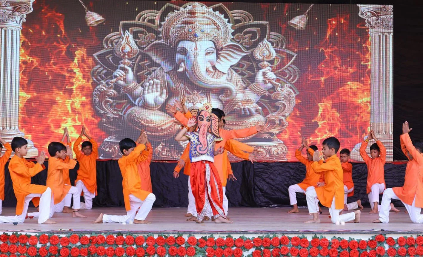 धर्म, संस्कृति और राष्ट्रीयता से ओतप्रोत था फाउंडेशन स्कूल का वार्षिकोत्सव