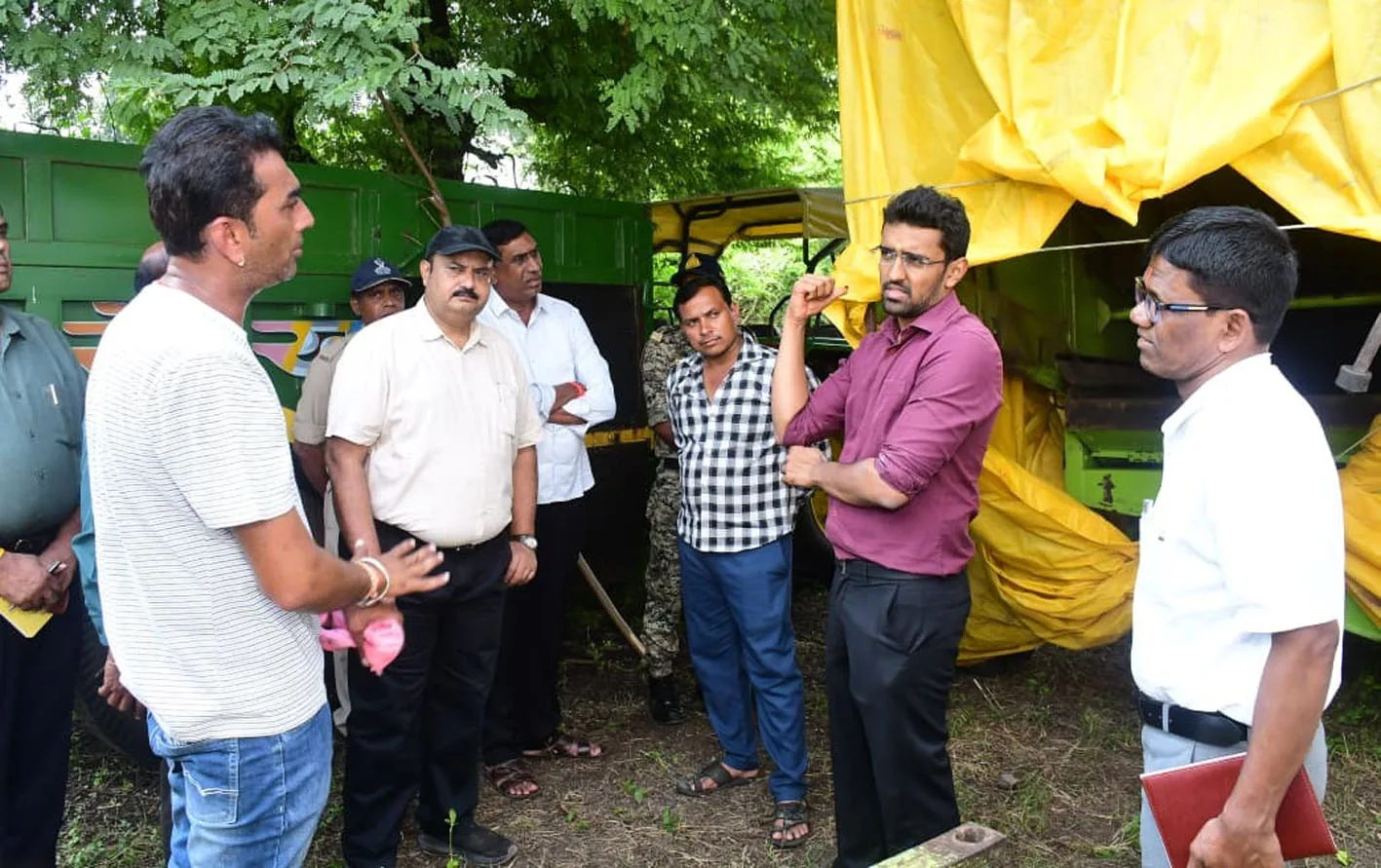किसानों को नरवाई प्रबन्धन के लिए करें जागरुक