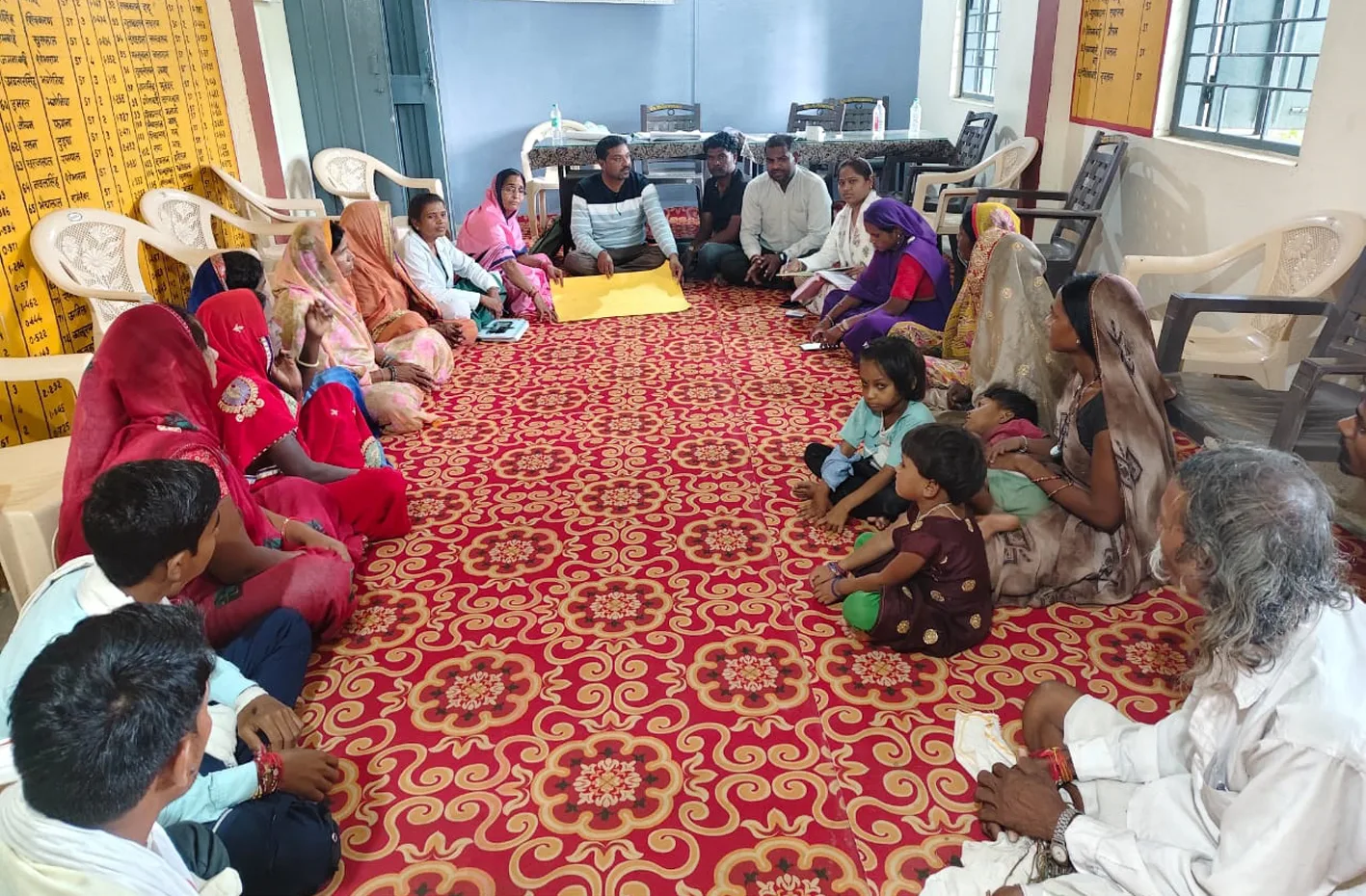 ग्राम पंचायत आमसागर में हुई ग्रामसभा, ग्राम विकास पर हुई चर्चा