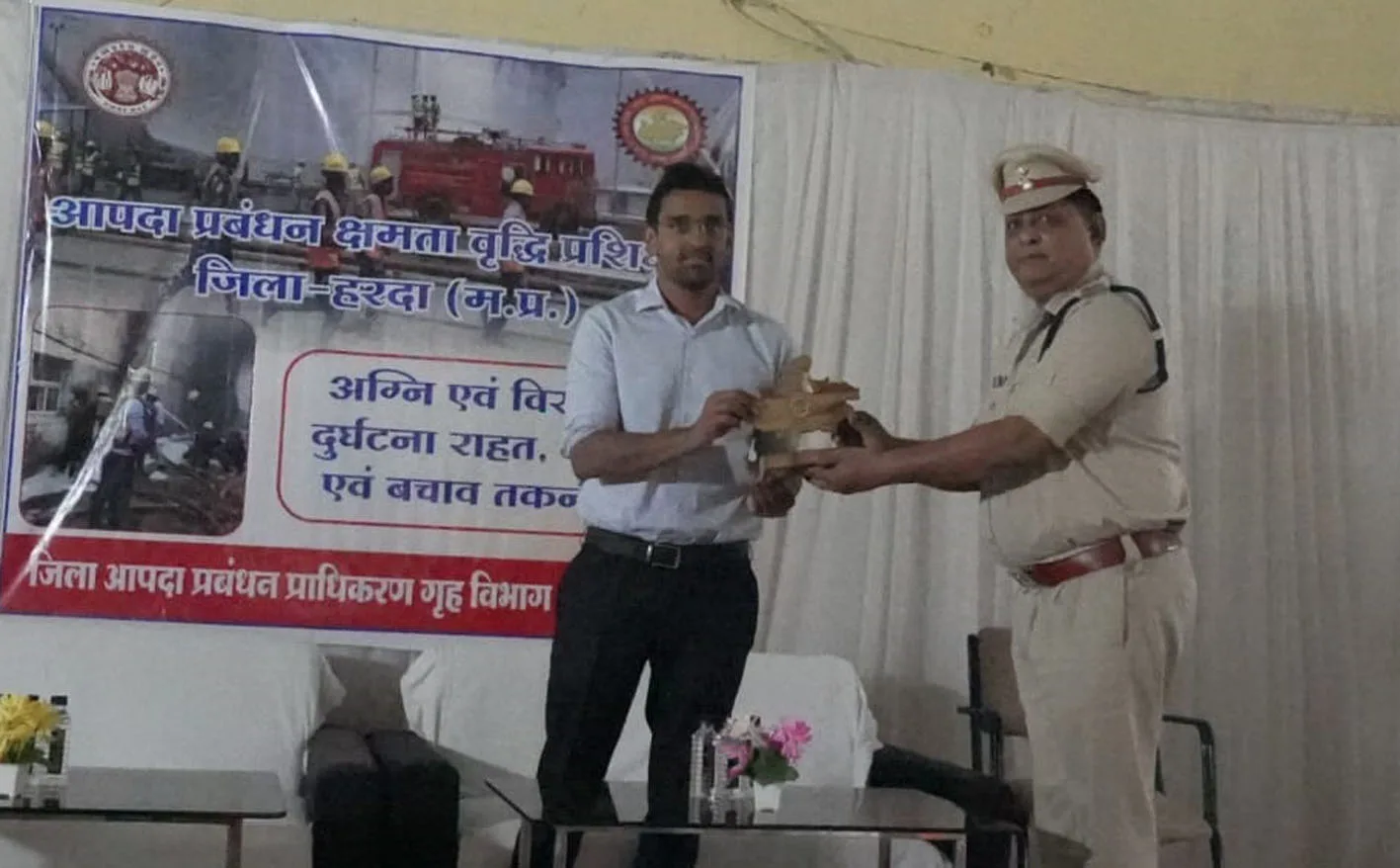 टास्कफोर्स सदस्यों का आपदा प्रबन्धन प्रशिक्षण संपन्न