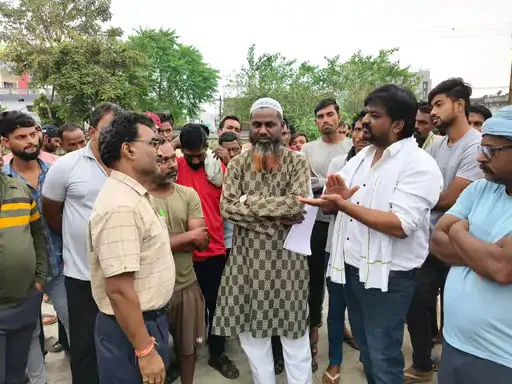 हम्मालों ने नए रैक पाईंट पर काम करने से किया इनकार