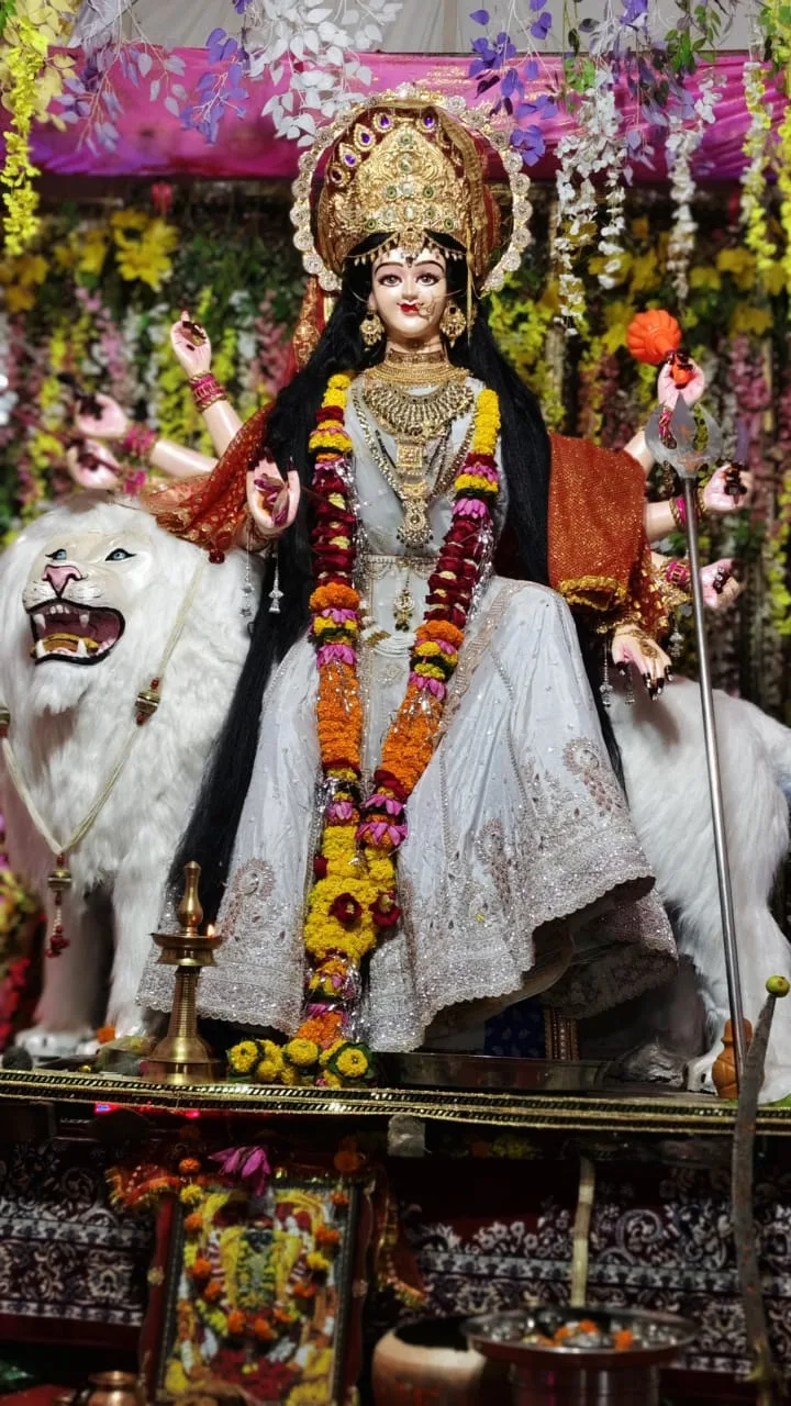 माता के गीतों संग हुआ ज्वारों का विसर्जन