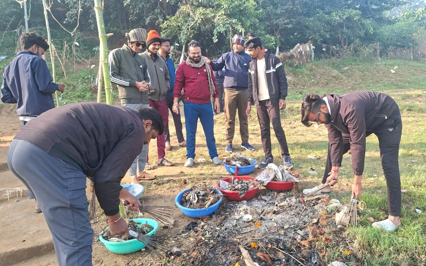 कालीघोड़ी से आंवलिया की ओर शीतलराज जी मसा का विहार