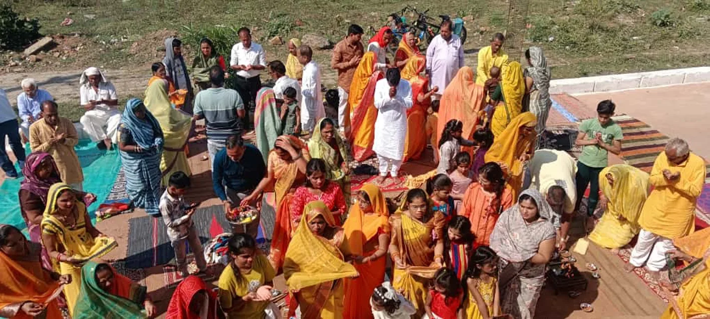 51 कुंडीय यज्ञ के संकल्प का शुभारंभ