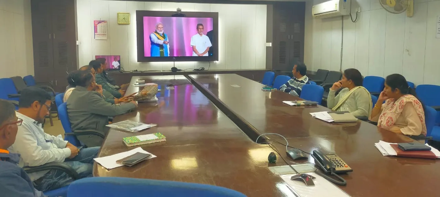 प्रधानमंत्री किसान सम्मान निधि योजना की राशि किसानों के खाते में अंतरित  