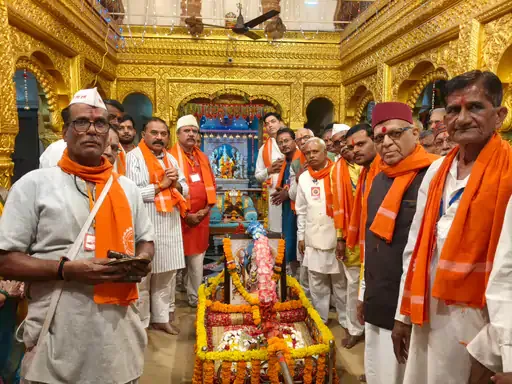 पट्टाभिराम मंदिर में रजत शताब्दी महोत्सव का समापन