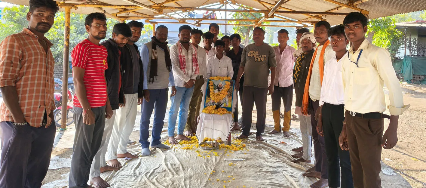 ग्राम कायदा में टंट्या भील का बलिदान दिवस मनाया