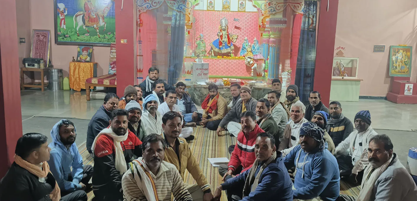 बाबा रामदेव ध्वज निशान मैराथन दौड़ यात्रा को लेकर बैठक संपन्न