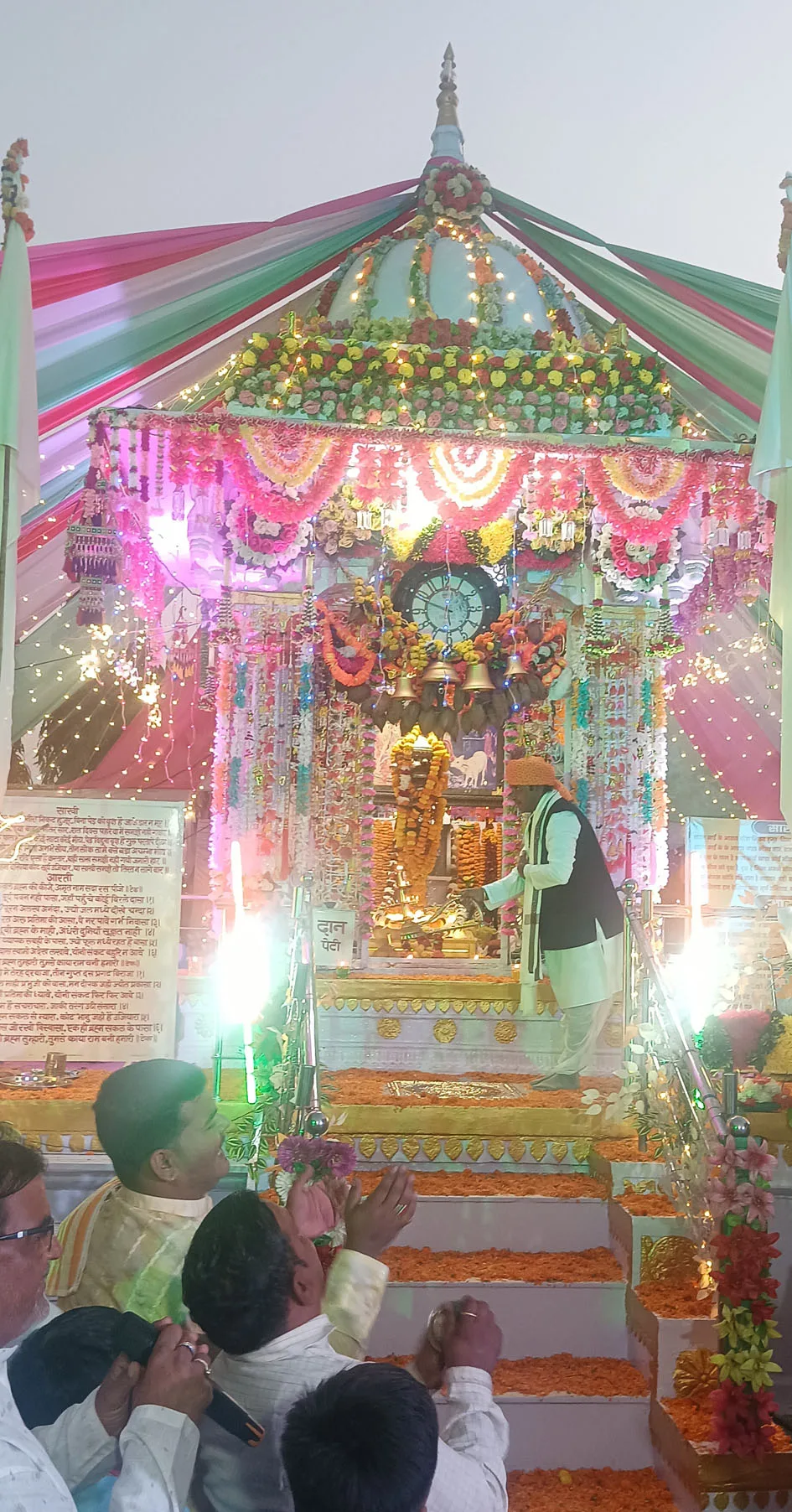 कान्हा बाबा समाधि दिवस पर निकली भव्य शोभायात्रा