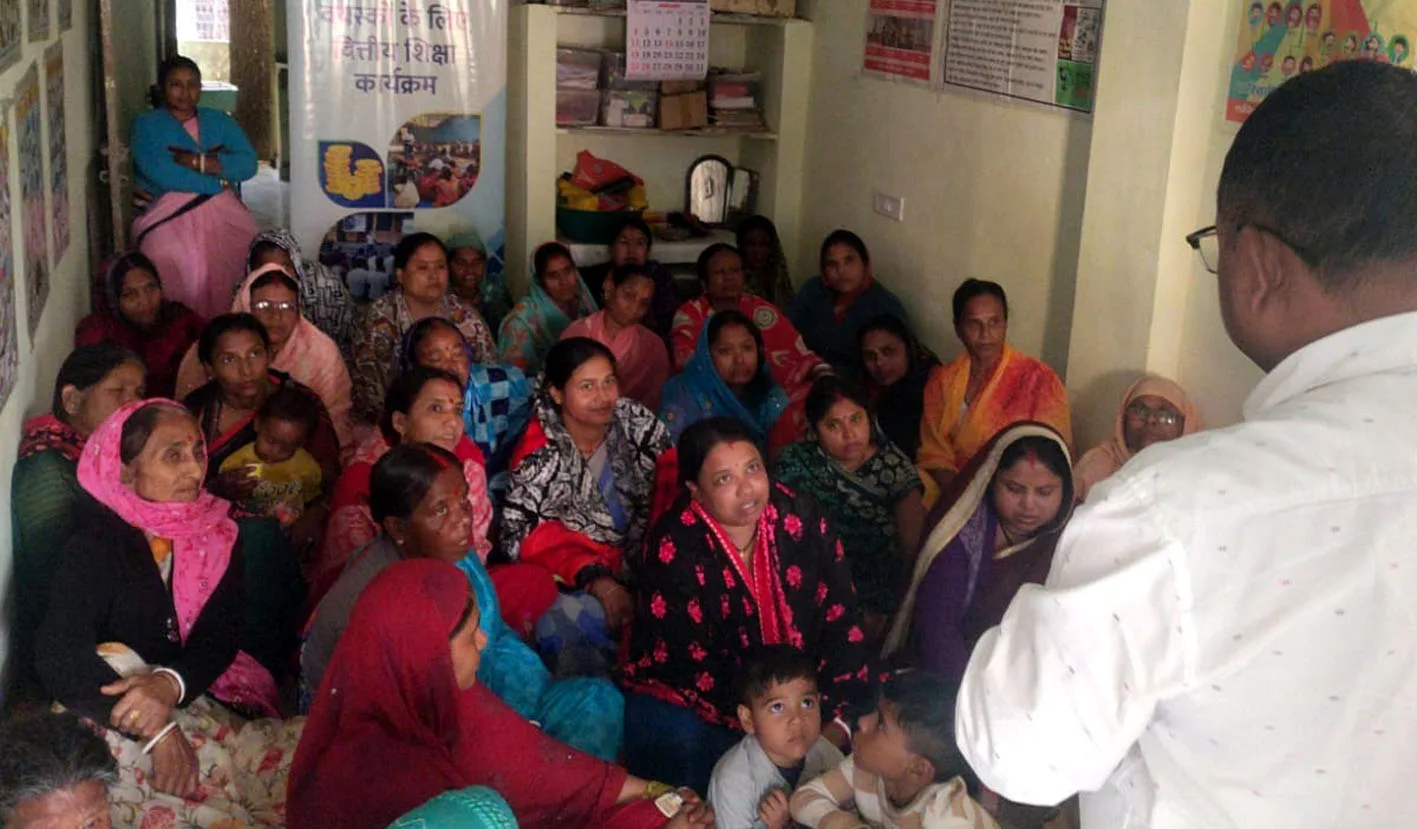 बंगाली कॉलोनी में राष्ट्रीय वित्तीय शिक्षा केंद्र द्वारा वित्तीय जागरुकता कार्यक्रम