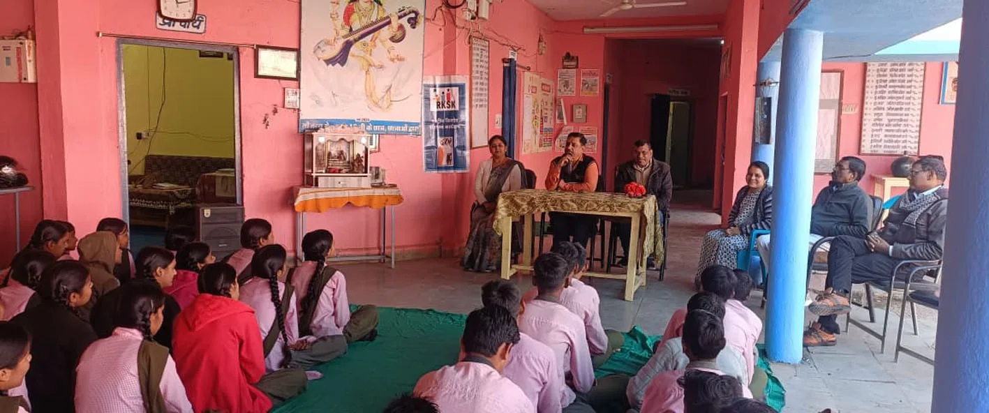 हेल्थ वेलनेस कार्यक्रम में विद्यार्थियों को दिया कौशल प्रशिक्षण