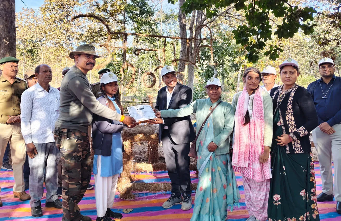 अनुभूति कार्यक्रम में शामिल हुए विद्यार्थी, बने धरती के दूत