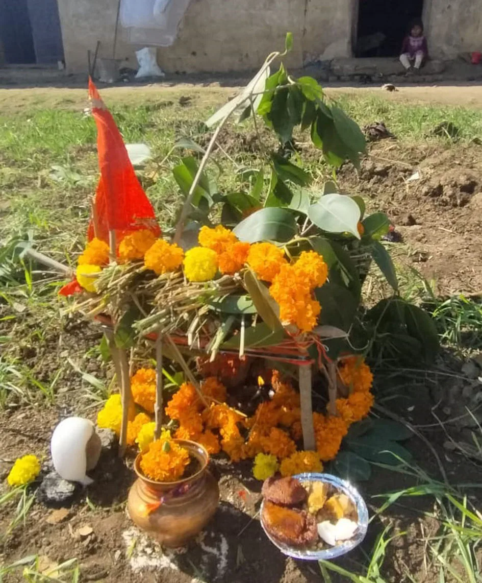 खेत-खलिहानों में मछुंद्री माई की पूजा