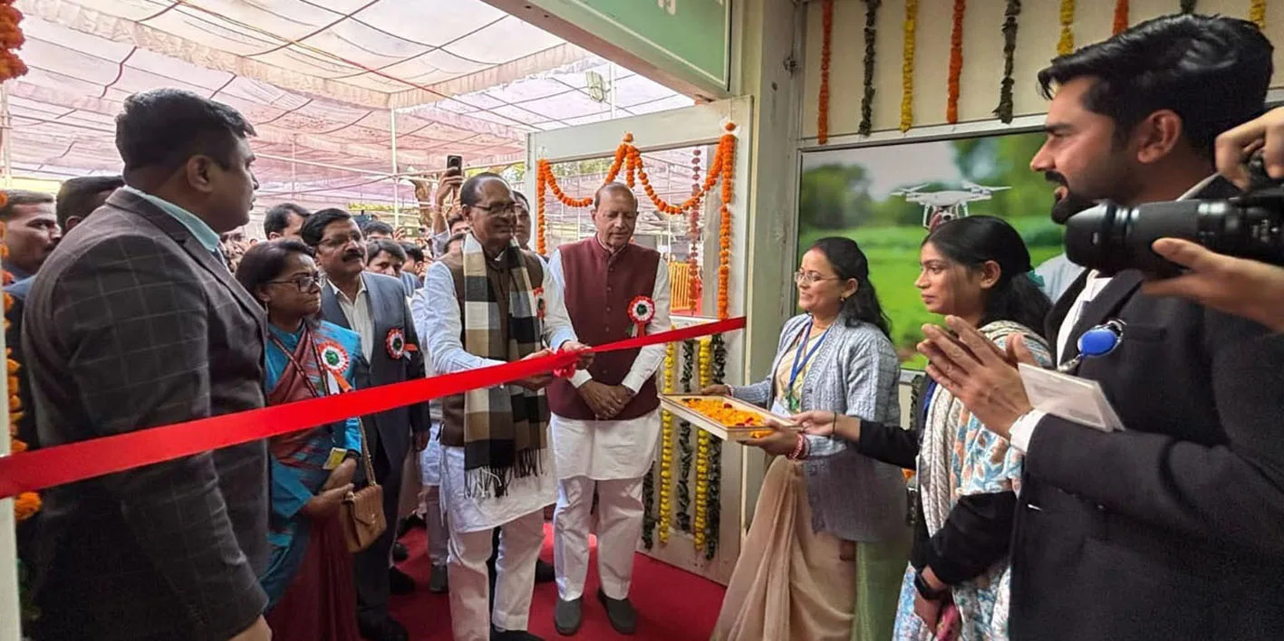 बुधनी में महिला प्रशिक्षण प्रकोष्ठ और ड्रोन अनुकरण प्रयोगशाला का शुभारंभ