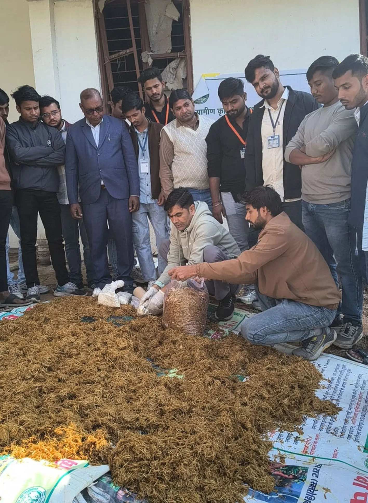मशरूम उत्पादन के संबंध में तीन दिवसीय प्रशिक्षण संपन्न
