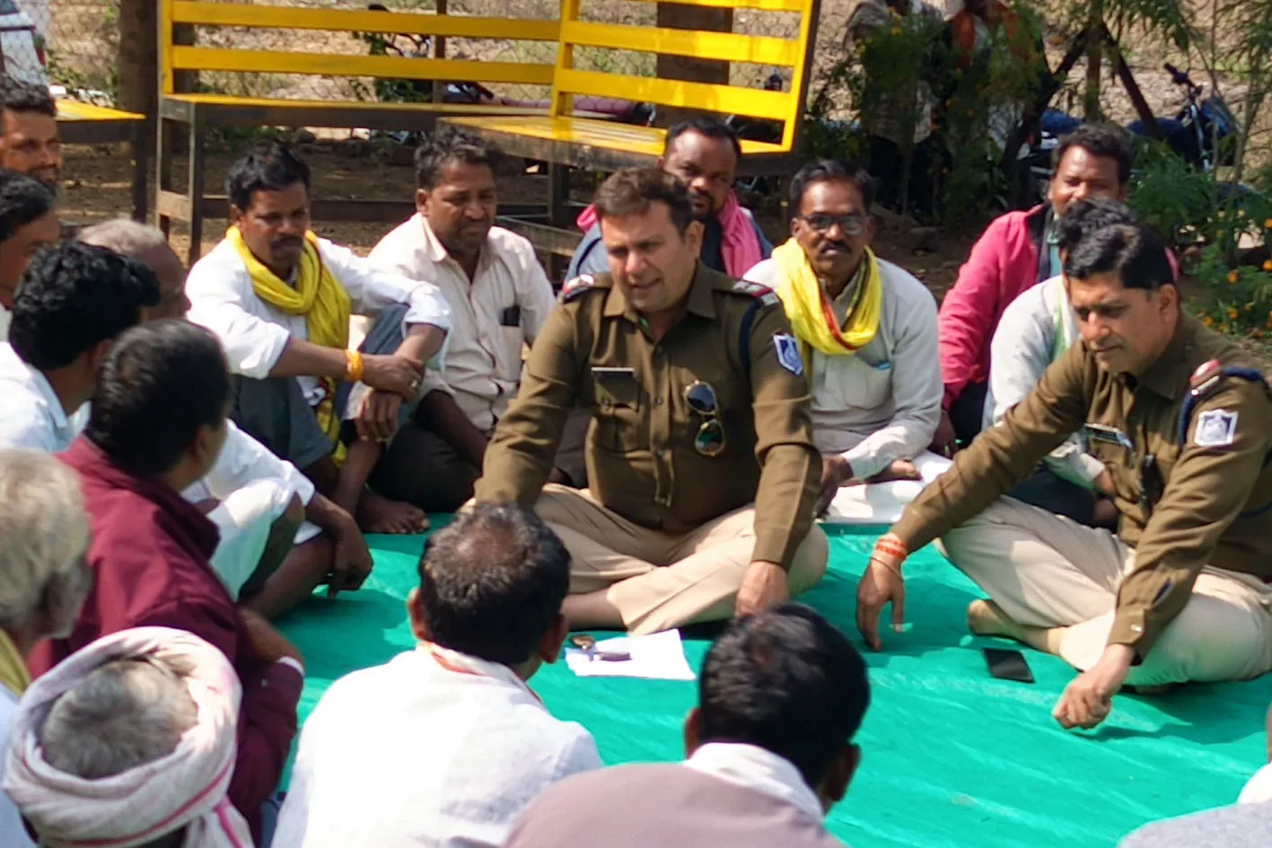 ग्राम झिरी के आदिवासी समाज ने लिया नशा मुक्ति का संकल्प