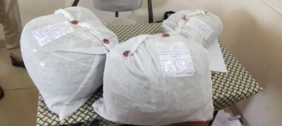 5 किलो 700 ग्राम गांजा बरामद, सिराली पुलिस की बड़ी कार्रवाई