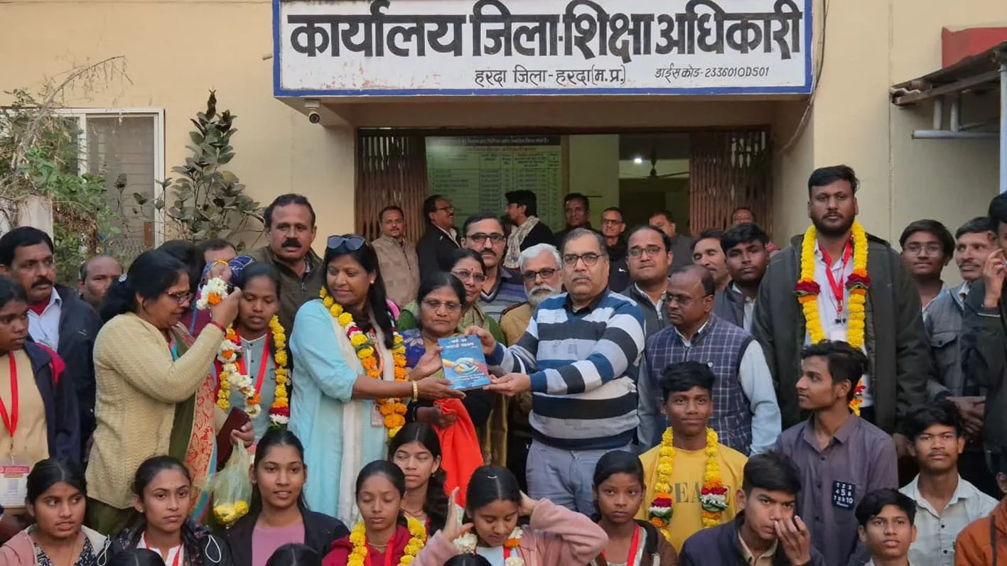 26वें राष्ट्र कथा शिविर से शैक्षणिक भ्रमण कर लौटा हरदा जिले का दल