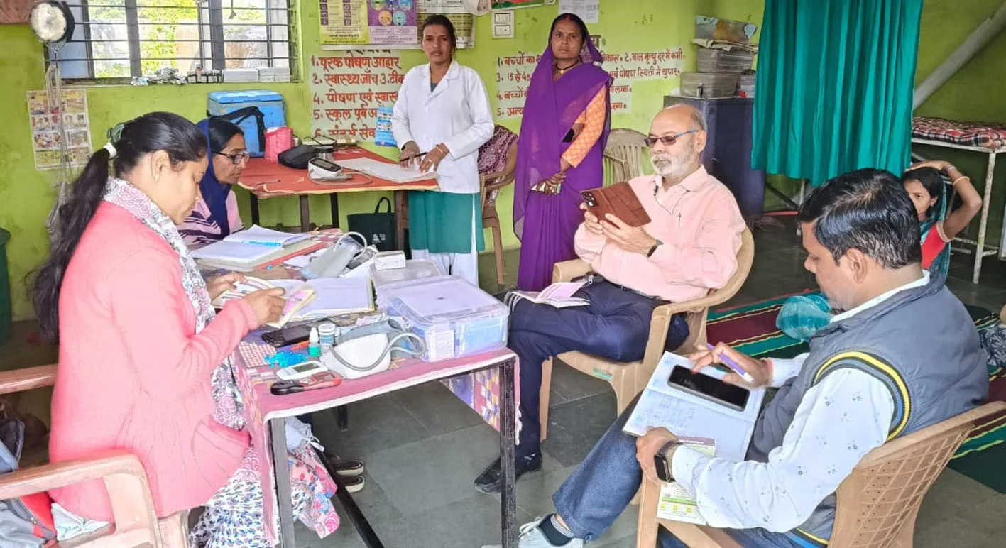 आमसागर में ग्राम स्वास्थ्य पोषण दिवस का हुआ आयोजन