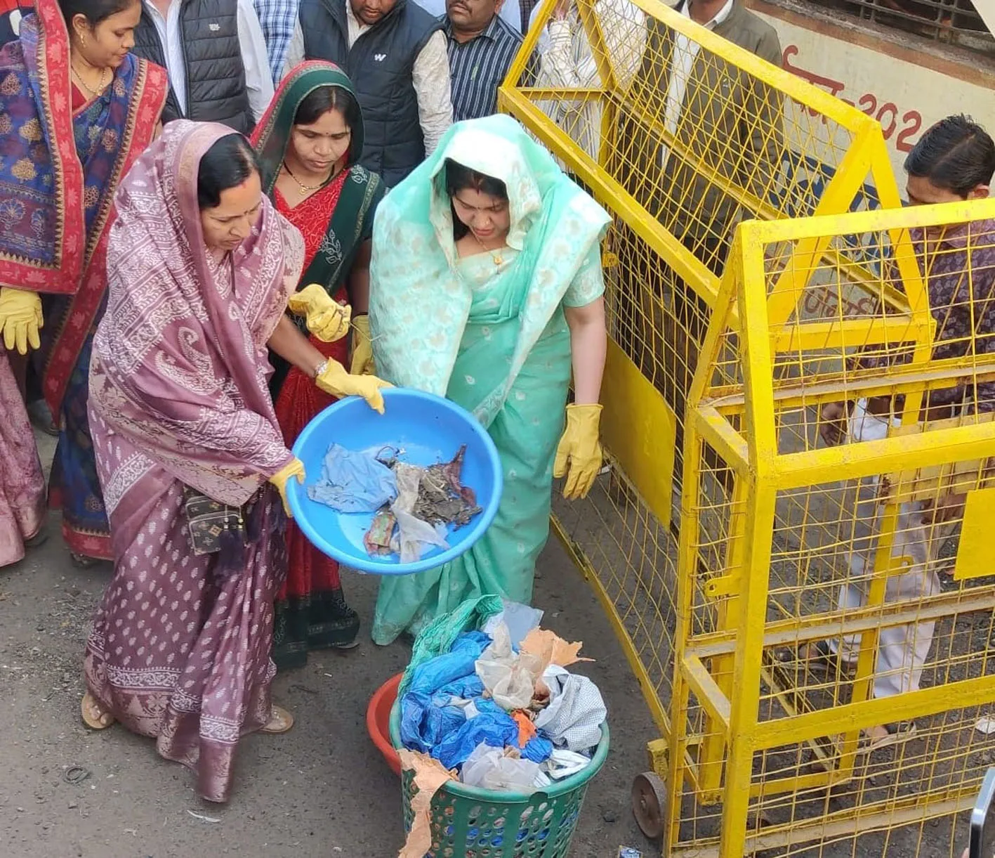 नपाध्यक्ष ने साफ किया कांग्रेस का कचरा