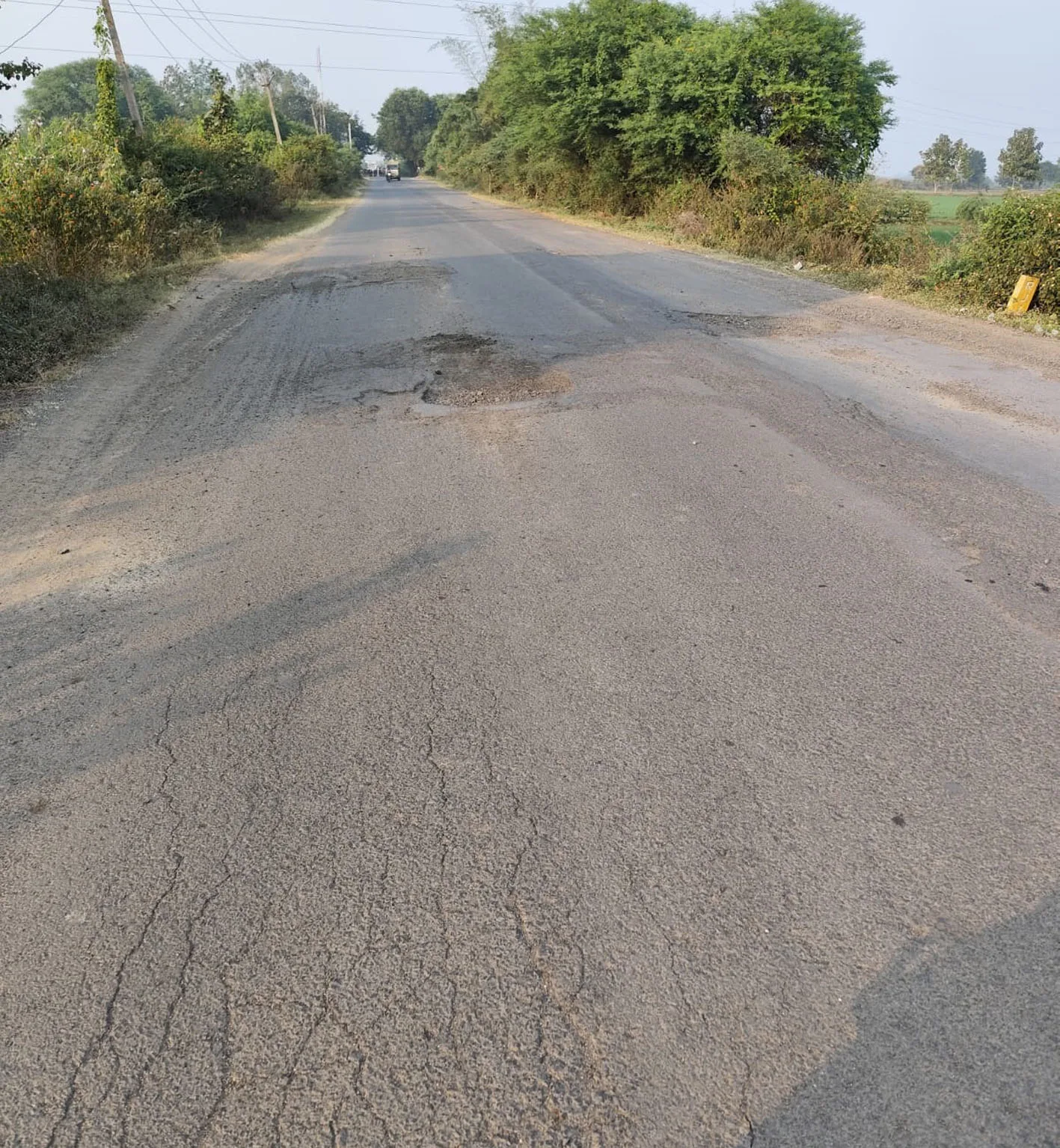 उद्घोषणा बनकर रह गई हरदा-आशापुर सड़क