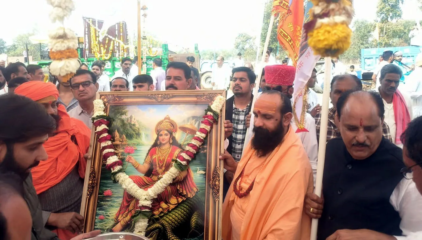 परिक्रमावासियों के सुविधार्थ चौकी में आश्रम का शुभारंभ